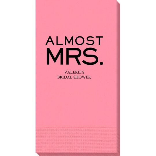 Almost Mrs. Guest Towels